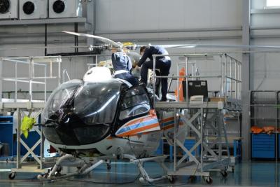 Eurocopter Kazakhstan Engineering LLP is increasing export services for the maintenance of EC145 helicopters